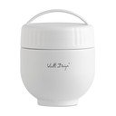 Bílá termoska na jídlo z nerezové oceli 680 ml Fuori – Vialli Design