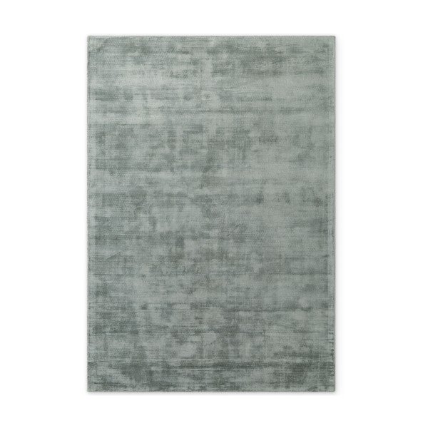 Světle modrý ručně tkaný koberec z viskózy 120x180 cm Noemi – Vikosa