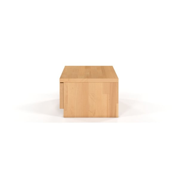 Noční stolek z bukového dřeva se zásuvkou SKANDICA Spectrum-image-3