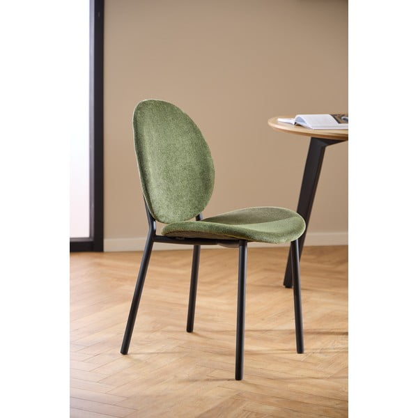 Khaki jídelní židle Cliff – Actona-image-2