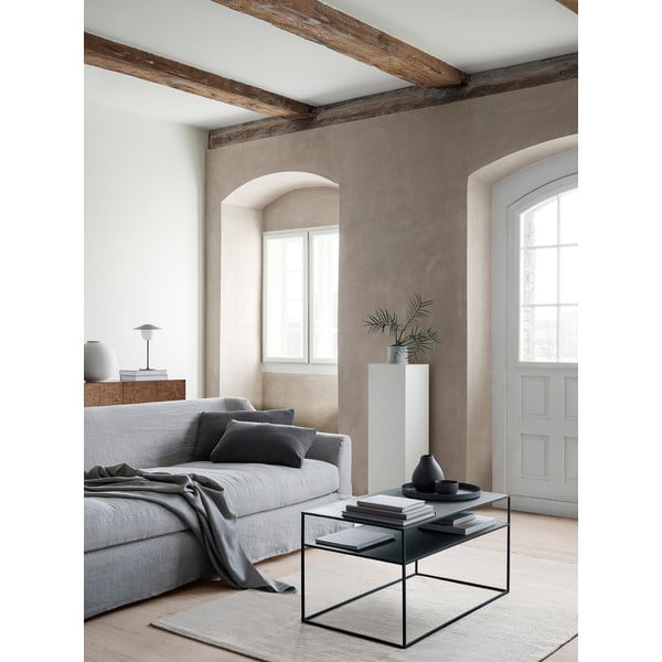 Šedý bavlněný povlak na polštář Blomus, 50 x 30 cm-image-1