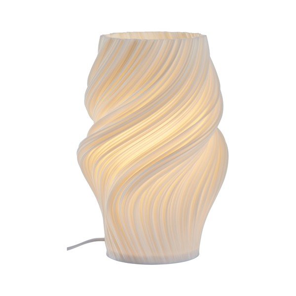 Bílá plastová stolní lampa (výška 27 cm) Calais – Jotex-image-4