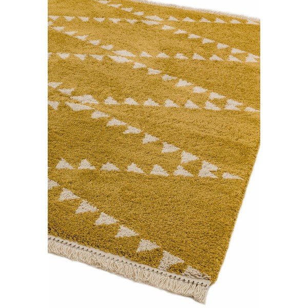 Koberec v hořčicové barvě 200x290 cm Rocco – Asiatic Carpets-image-3