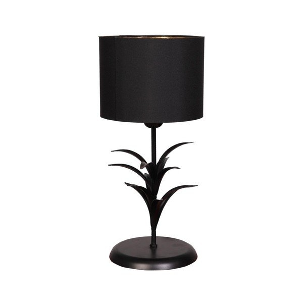 Černá stolní lampa Leaf - Magenta Home