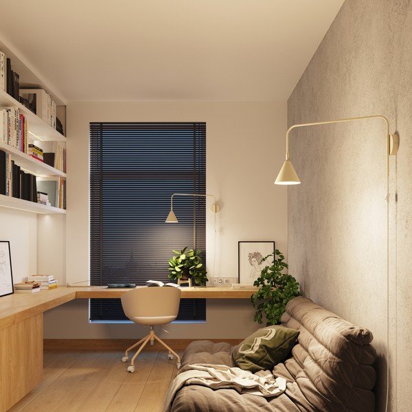 Krémové nástěnné svítidlo do zásuvky ø 14 cm Zylo – Sollux-image-3