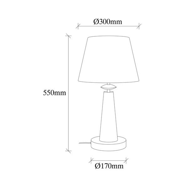 Kovová stolní lampa ve zlaté barvě Opviq lights Samuel-image-1