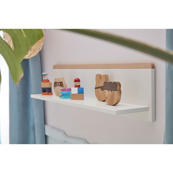 Bílá nástěnná police Pinio Snap-image-1