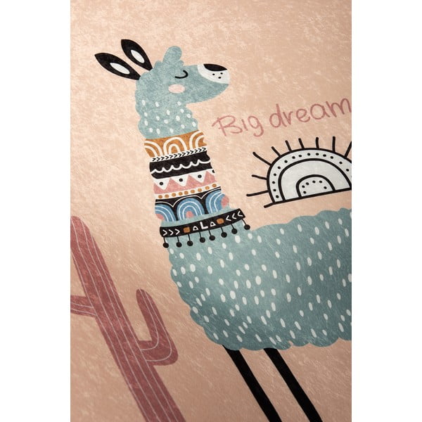 Dětský protiskluzový koberec Conceptum Hypnose Lama, 140 x 190 cm-image-3