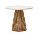 Kulatý zahradní jídelní stůl ø 90 cm Alcaufar – Kave Home