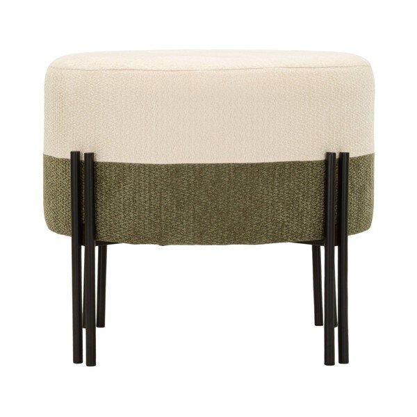 Khaki/krémový taburet Modern Style – Mauro Ferretti-image-3