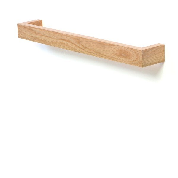 Nástěnný držák na osušky z dubového dřeva Wireworks Mezza, délka 60 cm-image-1
