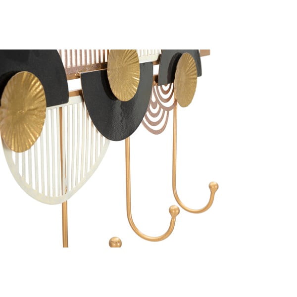 Nástěnný věšák ve zlato-černé barvě Mauro Ferretti Art-image-3