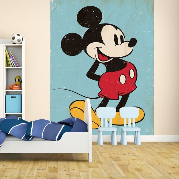 Velkoformátová tapeta Mickey, 158 x 232 cm
