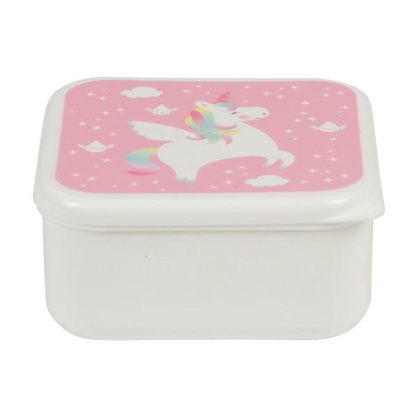 Obědový box Sass & Belle Rainbow Unicorn