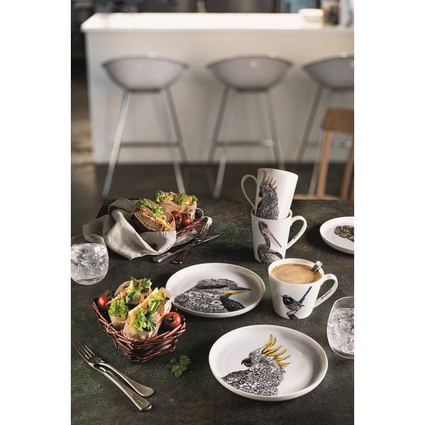 Bílý porcelánový hrnek Maxwell & Williams Marini Ferlazzo Cockatoo, 450 ml-image-1