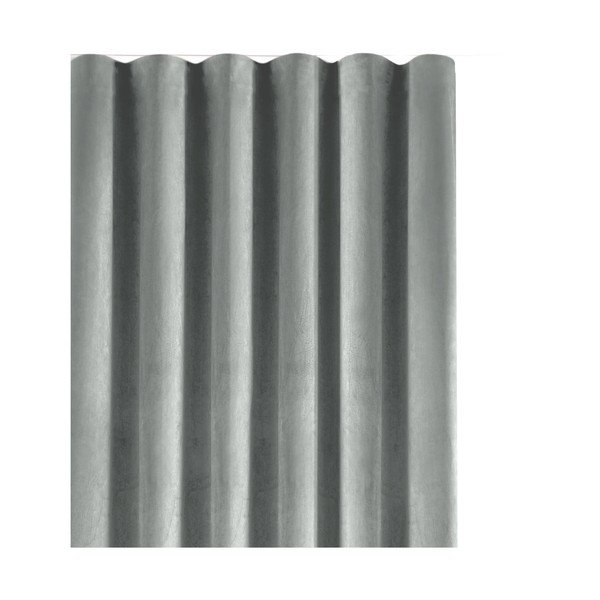 Šedý sametový dimout závěs 530x175 cm Velto – Filumi-image-2