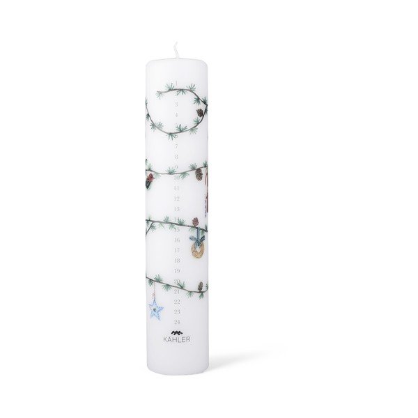 Svíčka s vánočním motivem Hammershøi Christmas – Kähler Design