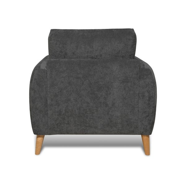 Tmavě šedé křeslo Marvel - Scandic-image-3