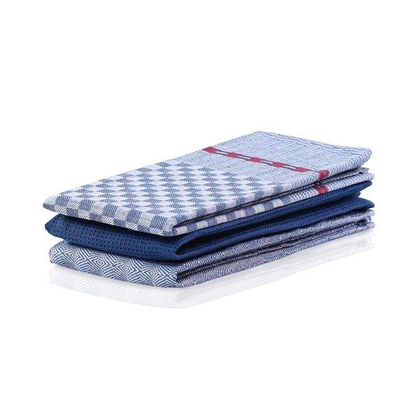 Bavlněné utěrky v sadě 3 ks 50x70 cm Louie – DecoKing