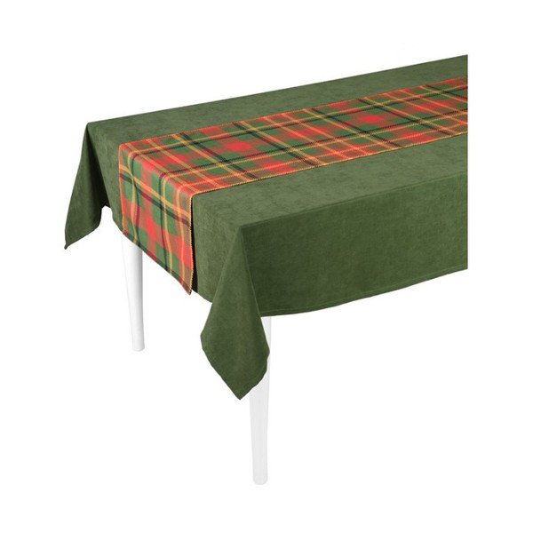 Zeleno-červený běhoun na stůl Mike & Co. NEW YORK Honey Celebration, 40 x 140 cm