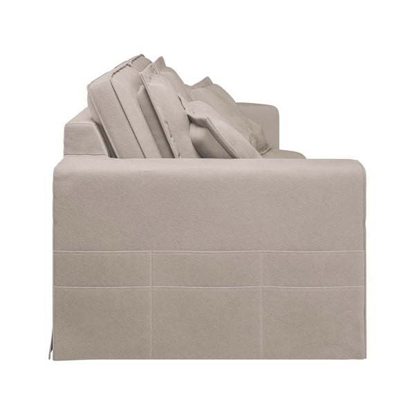 Světle hnědá pohovka 196 cm Nora – Ropez-image-4