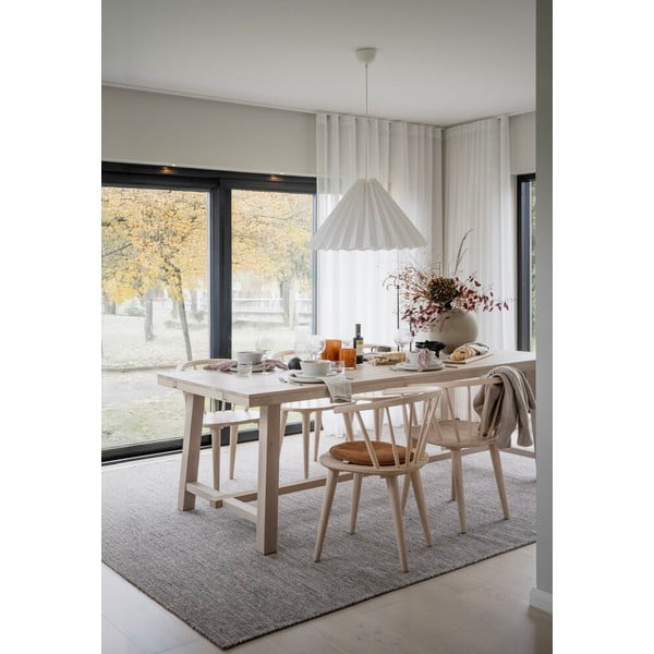 Matně lakovaný dubový jídelní stůl Rowico Brooklyn, 220 x 95 cm-image-1