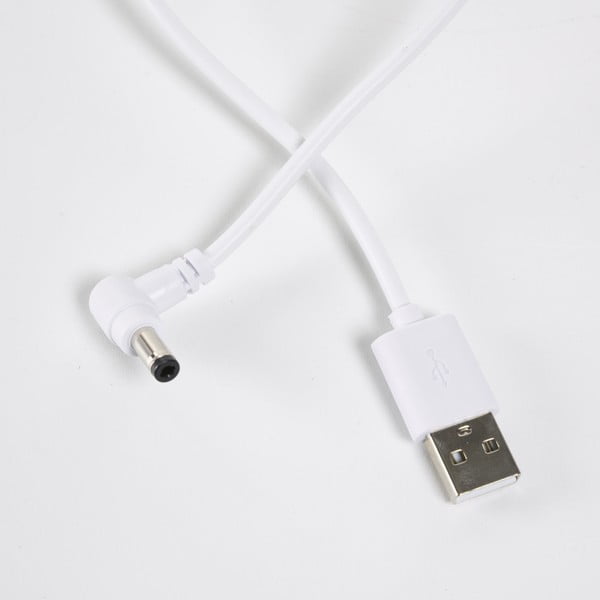 Bílá venkovní lampa Kave Home Janvir, výška 16 cm-image-2