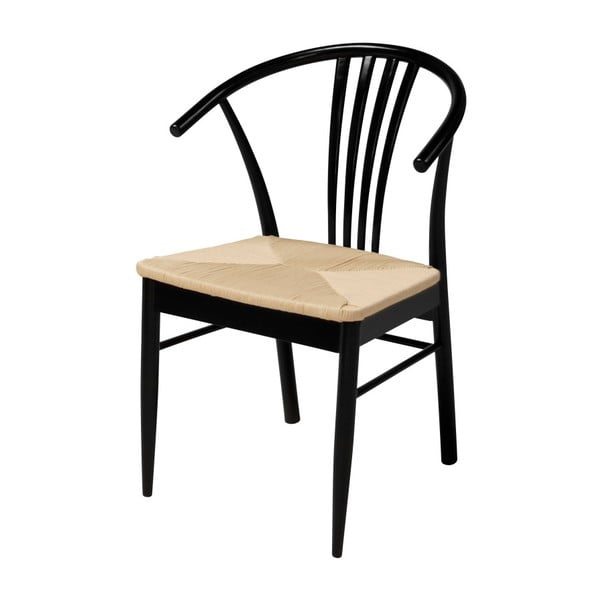 Černá jídelní židle z březového dřeva Interstil York