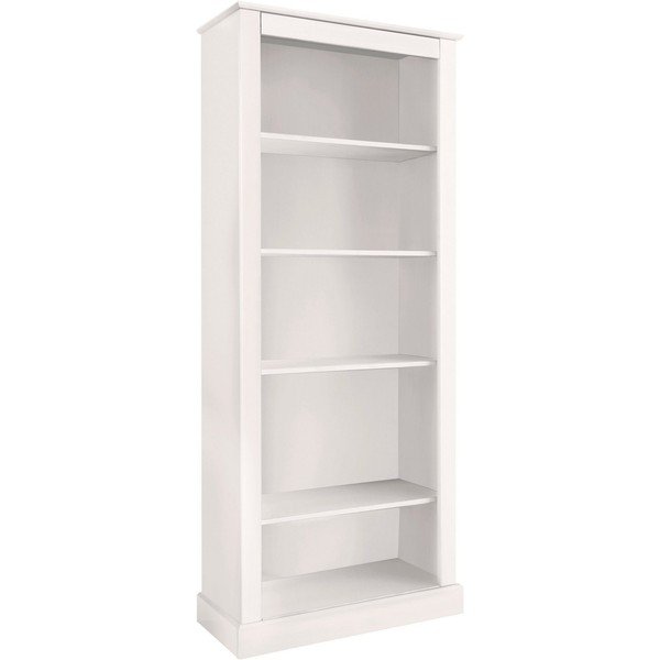 Bílá knihovna z borovicového dřeva 181x31 cm Mille – Støraa-image-2