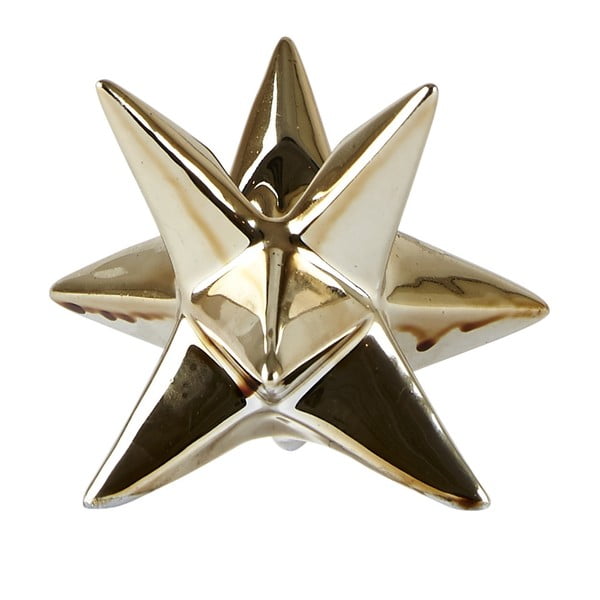 Svícen KJ Collection Star Gold, 7,3 cm