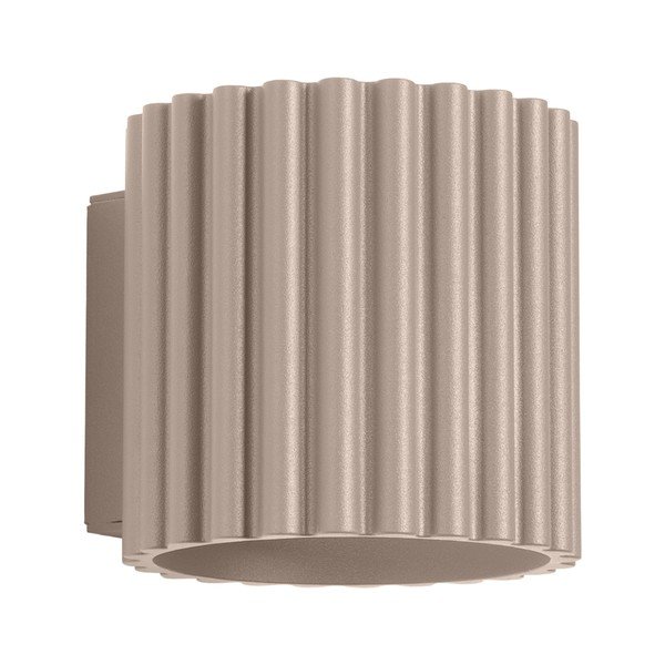 Taupe nástěnné svítidlo ø 10 cm Zora – Sollux
