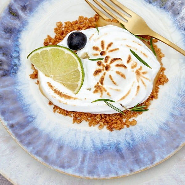 Modrý kameninový talíř Costa Nova Brisa, ⌀ 20 cm-image-1