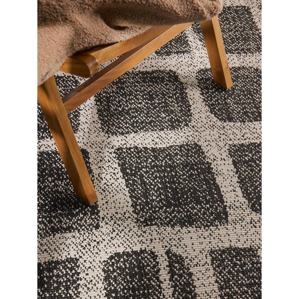 Černý/krémový vnitřní a venkovní koberec 120x170 cm Haringey Ruskin – Ted Baker-image-3
