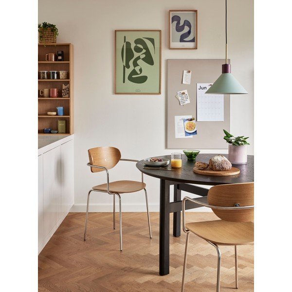 Světle modré závěsné svítidlo ø 35 cm Crayon – Hübsch-image-2