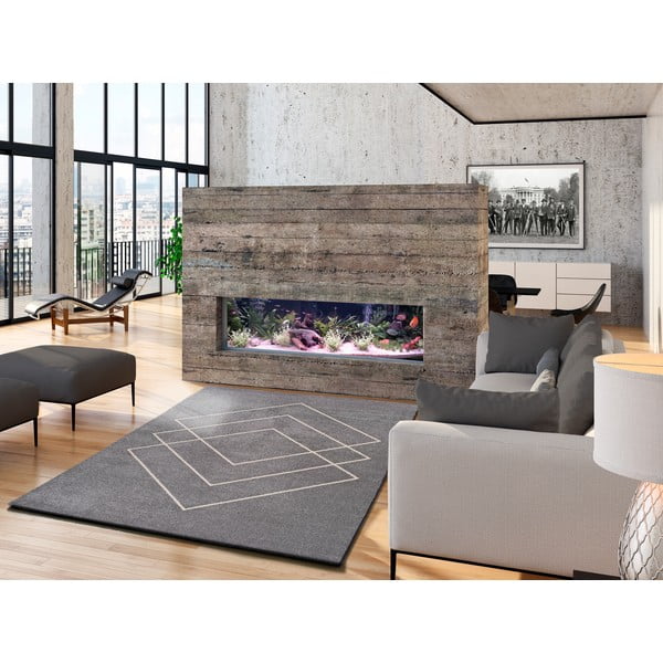 Šedý koberec Universal Breda, 115 x 160 cm-image-1