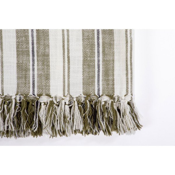 Zelená bavlněná deka 150x200 cm Indira – Tiseco Home Studio-image-1