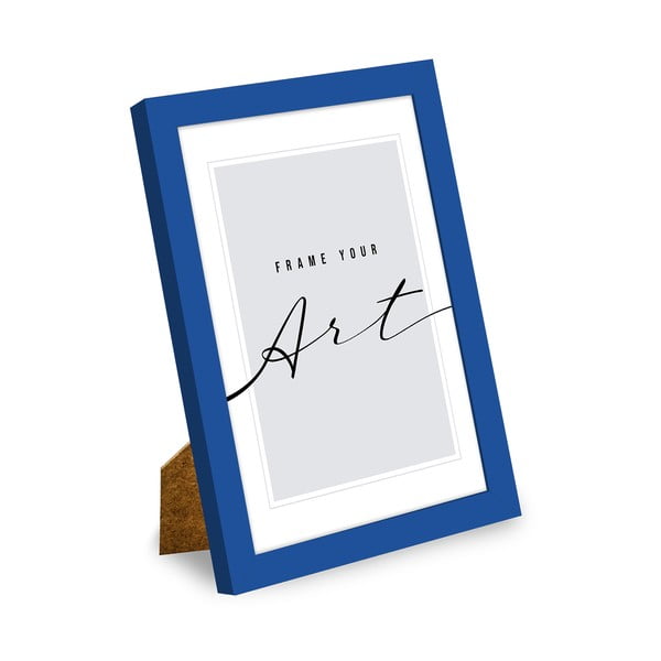 Tmavě modrý stojací/na zeď rámeček 12x17 cm – knor