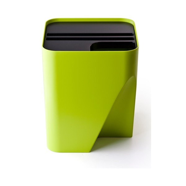 Koš Block 30, stohovatelný, zelený