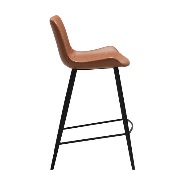 Koňakově hnědá barová židle (výška sedáku 65 cm) Hype – DAN-FORM Denmark-image-2
