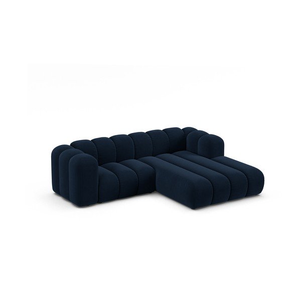 Tmavě modrá rohová pohovka (pravý roh) Lupine – Micadoni Home-image-1