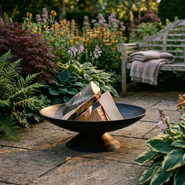Litinové ohniště Esschert Design Camping, ⌀ 59 cm-image-1