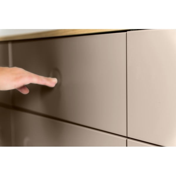 Hnědá komoda Tenzo Dot, 109 x 137 cm-image-4