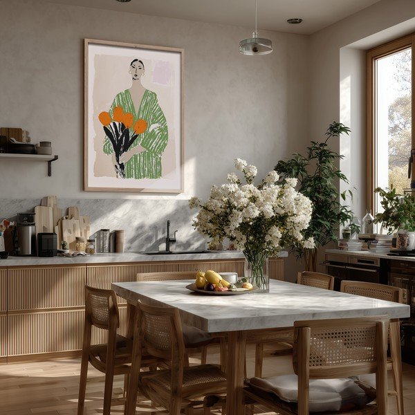 Tištěný obraz s rámem 50x70 cm Stella – Styler-image-1