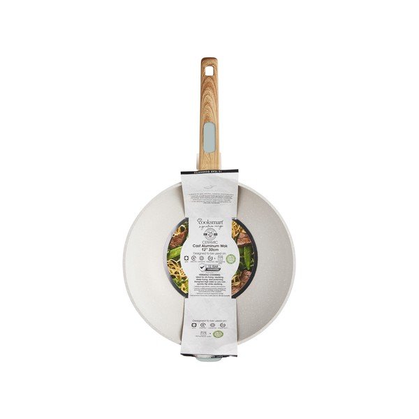 Wok pánev s keramickým povrchem ø 30 cm Signature Range – Cooksmart ®-image-3