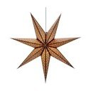 Hnědá světelná dekorace s vánočním motivem ø 45 cm Glitter – Markslöjd