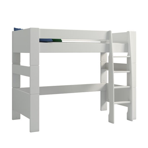 Bílá vyvýšená dětská postel 90x200 cm Steens for Kids - Tvilum