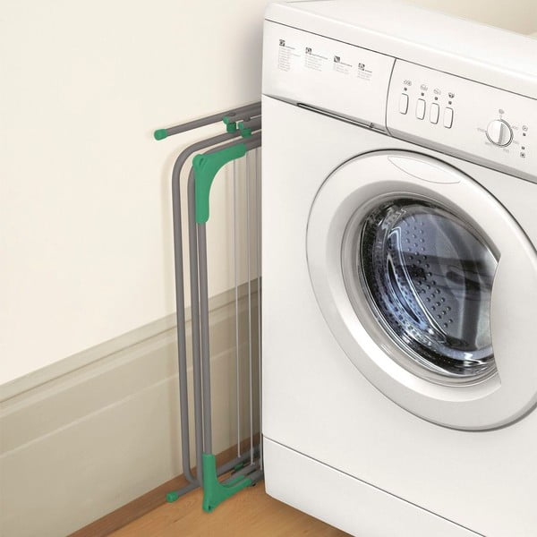 Sušák na prádlo ve stříbrné barvě Deluxe – Addis-image-2