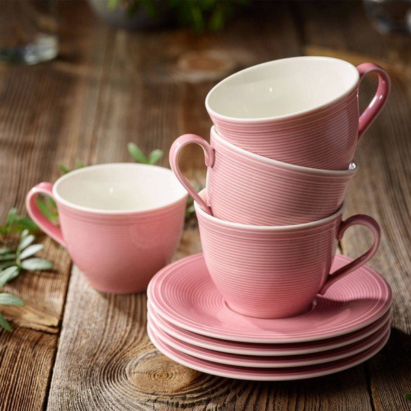 Růžový porcelánový šálek na kávu Like by Villeroy & Boch Group, 0,25 l-image-1