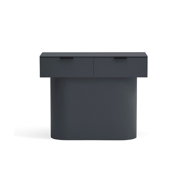 Antracitový konzolový stolek 36x100 cm Totem – Teulat-image-2