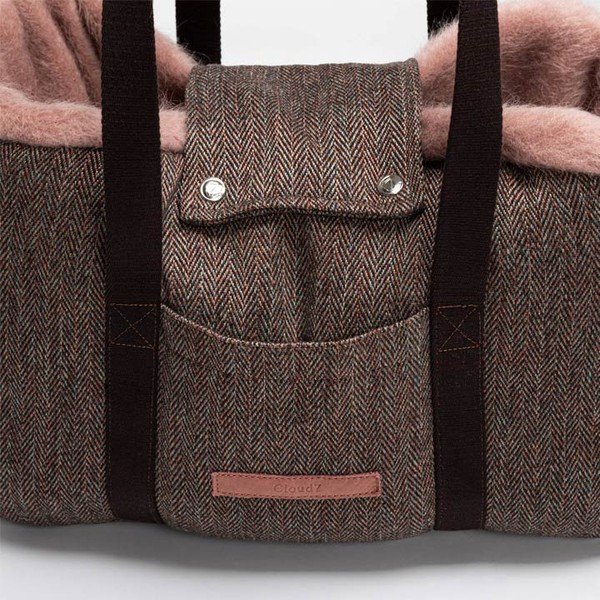 Přepravní taška pro psa 26x36 cm Milano Herringbone S – Cloud7-image-3